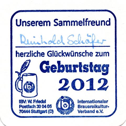 sachsenheim lb-bw michel quad 2b (185-geburtstag 2012-blau)